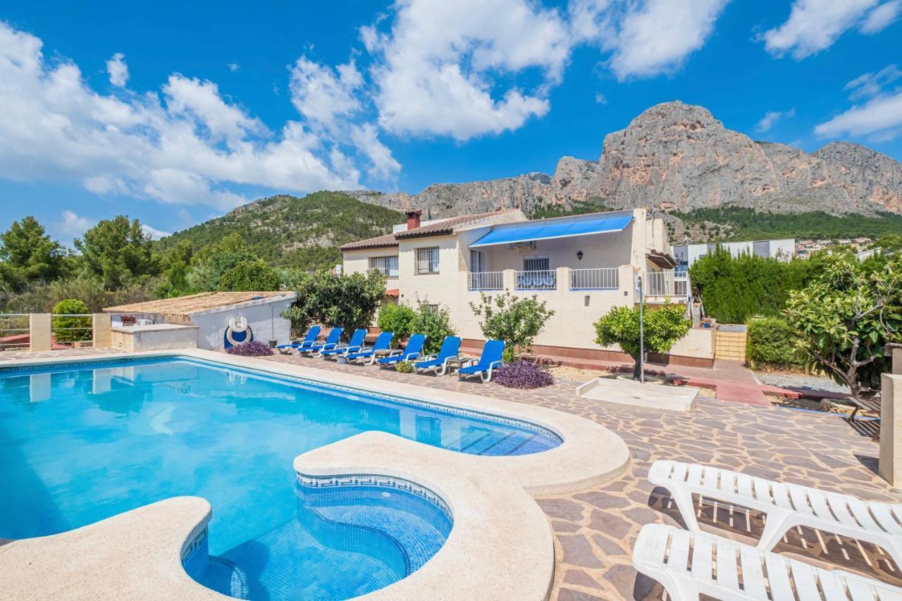 Espectacular Villa en La Nucía. Privacidad total. Polop Exterior foto